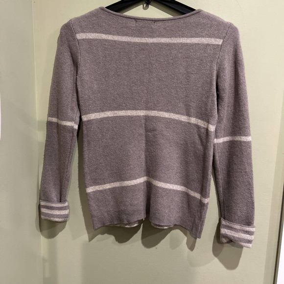 Benedetta B Women’s Size Medium Tan Cream Sweater - Picture 2 of 6